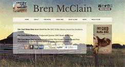 Desktop Screenshot of brenmcclain.com